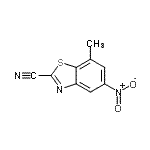 CAS#: 58639-33-1, 7-Methyl-5-Nitro-1,3-Benzothiazole-2-Carbonitrile