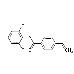 CAS#: 586394-98-1, N-(2,6-Difluorophenyl)-4-Vinylbenzamide