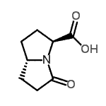 CAS#: 586409-94-1, (3S,7aS)-5-Oxohexahydro-1H-Pyrrolizine-3-Carboxylic Acid