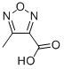 CAS 登录号：58677-34-2， 4-甲基-1,2,5-恶二唑-3-羧酸