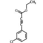 CAS#: 58686-68-3, Ethyl 3-(3-Chlorophenyl)-2-Propynoate