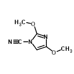 CAS#: 586965-28-8, 2,4-Dimethoxy-1H-Imidazole-1-Carbonitrile