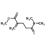 CAS#: 58702-97-9, Methyl 5-(Dimethylamino)-2-Methylene-5-Thioxopentanoate