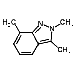 CAS#: 58706-38-0, 2,3,7-Trimethyl-2H-Indazole