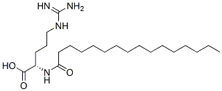 CAS 登录号：58725-47-6， N2-(1-氧代十六烷基)-L-精氨酸