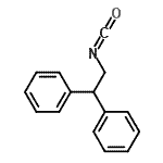 CAS#: 58749-50-1, 1,1'-(2-Isocyanato-1,1-Ethanediyl)Dibenzene