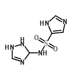 CAS#: 58768-62-0, N-(2,3-Dihydro-1H-1,2,4-Triazol-3-Yl)-1H-Imidazole-4-Sulfonamide