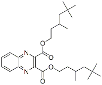 CAS 登录号：58772-18-2， 二(3,5,5-三甲基己基) 喹喔啉-2,3-二羧酸酯