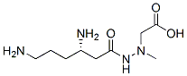 CAS 登录号：58773-34-5， (S)-3,6-二氨基己酸 N'-(羧甲基)-N'-甲基酰肼