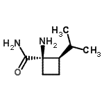 CAS#: 587829-76-3, (1R,2R)-1-Amino-2-Isopropylcyclobutanecarboxamide