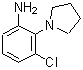 CAS#: 58785-05-0, 3-Chloro-2-(1-Pyrrolidinyl)Aniline