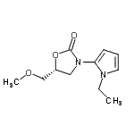 CAS#: 587869-30-5, (5R)-3-(1-Ethyl-1H-Pyrrol-2-Yl)-5-(Methoxymethyl)-1,3-Oxazolidin-2-One