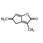 CAS#: 587887-59-0, 3-Methyl-5-Methylene-4,5-Dihydro-2H-Cyclopenta[b]Furan-2-One