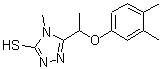 CAS#: 588673-73-8, 5-[1-(3,4-Dimethylphenoxy)Ethyl]-4-Methyl-4H-1,2,4-Triazole-3-Thiol