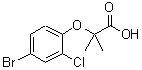 CAS#: 588681-98-5, 2-(4-Bromo-2-Chlorophenoxy)-2-Methylpropanoic Acid