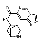 CAS#: 588725-69-3, N-(2-Azabicyclo[2.2.1]Hept-5-Yl)Imidazo[1,2-c]Pyrimidine-7-Carboxamide