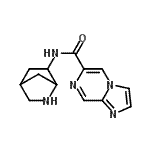 CAS#: 588725-89-7, N-(2-Azabicyclo[2.2.1]Hept-6-Yl)Imidazo[1,2-a]Pyrazine-6-Carboxamide
