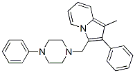 CAS#: 58892-69-6, 2-Phenyl-3-[(4-Phenyl-1-Piperazinyl)Methyl]-1-Methylindolizine