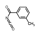 CAS 登录号：5893-29-8， 3-甲基苯甲酰异氰酸酯