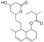 CAS#: 58948-09-7, 2-Methylbutyric Acid 8-[2-(4-Hydroxy-6-Oxotetrahydro-2H-Pyran-2-Yl)Ethyl]-7-Methyl-1,2,3,7,8,8alpha-Hexahydronaphthalen-1-Yl Ester