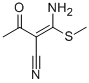 CAS 登录号：58955-39-8， 2-乙酰基-3-氨基-3-(甲硫基)丙烯腈