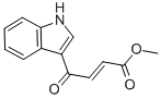 CAS 登录号：59000-14-5， (E)-4-(1H-吲哚-3-基)-4-氧代丁-2-烯酸甲酯