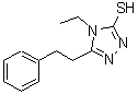 CAS#: 590376-41-3, 4-Ethyl-5-(2-Phenylethyl)-4H-1,2,4-Triazole-3-Thiol