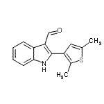 CAS#: 590390-92-4, 2-(2,5-Dimethyl-3-Thienyl)-1H-Indole-3-Carbaldehyde