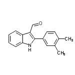 CAS#: 590391-01-8, 2-(3,4-Dimethylphenyl)-1H-Indole-3-Carbaldehyde