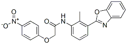 CAS#: 590395-99-6, N-[3-(2-Benzoxazolyl)-2-Methylphenyl]-2-(4-Nitrophenoxy)-Acetamide