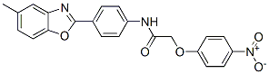 CAS#: 590396-08-0, N-[4-(5-Methyl-2-Benzoxazolyl)Phenyl]-2-(4-Nitrophenoxy)-Acetamide