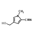 CAS#: 590409-82-8, 4-(Hydroxymethyl)-1-Methyl-1H-Pyrrole-2-Carbonitrile