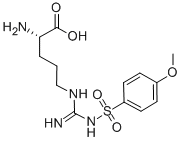 CAS#: 59052-83-4, N5-[Imino[[(4-Methoxyphenyl)Sulfonyl]Amino]Methyl]-L-Ornithine