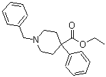 CAS 登录号：59084-08-1， 1-苄基-4-苯基-4-哌啶羧酸乙酯