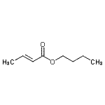 CAS#: 591-63-9, Butyl (2E)-2-Butenoate
