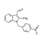 CAS#: 591210-36-5, 2-Methyl-1-(4-Nitrobenzyl)-1H-Indole-3-Carbaldehyde