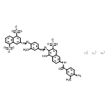 CAS#: 5915-62-8, Trisodium 3-{[4-({6-[(4-Amino-3-Methylbenzoyl)Amino]-1-Hydroxy-3-Sulfonato-2-Naphthyl}Diazenyl)-2-Methylphenyl]Diazenyl}-1,5-Naphthalenedisulfonate