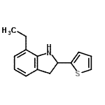CAS#: 591767-37-2, 7-Ethyl-2-(2-Thienyl)Indoline