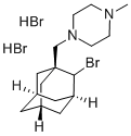 CAS 登录号：59177-67-2， 1-[(2-溴-1-金刚烷基)甲基]-4-甲基-哌嗪二氢溴酸盐