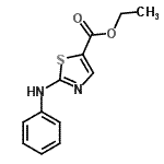 CAS 登录号：591777-89-8， 乙基2-苯胺基-1,3-噻唑-5-羧酸酯