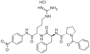 CAS#: 59188-28-2, N-Benzoyl-Pro-Phe-Arg p-Nitroanilide Hydrochloride