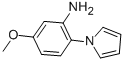 CAS#: 59194-26-2, 5-Methoxy-2-(1H-Pyrrol-1-Yl)Aniline