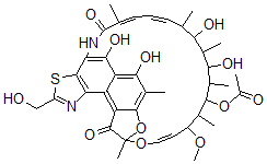 CAS#: 59232-88-1, Rifamycin Q