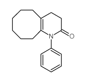 CAS 登录号：59245-53-3， 12-苯基-12-氮杂双环[6.4.0]十二碳-13-烯-11-酮