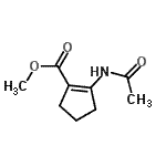 CAS 登录号：592503-43-0， 甲基2-乙酰氨基-1-环戊烯-1-羧酸酯