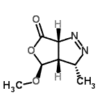 CAS#: 592524-37-3, (3R,3aS,4S,6aR)-4-Methoxy-3-Methyl-3,3A,4,6A-Tetrahydro-6H-Furo[3,4-c]Pyrazol-6-One