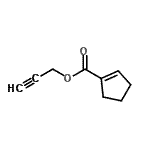 CAS#: 59253-94-0, 2-Propyn-1-Yl 1-Cyclopentene-1-Carboxylate