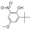 CAS#: 59282-34-7, 2-tert-Butyl-4-methoxy-6-nitrophenol