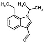 CAS#: 593237-09-3, 7-Ethyl-1-Isopropyl-1H-Indole-3-Carbaldehyde