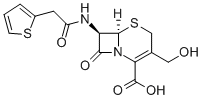 CAS#: 5935-65-9, (6R-trans)-3-(Hydroxymethyl)-8-Oxo-7-(2-Thienylacetamido)-5-Thia-1-Azabicyclo[4.2.0]Oct-2-Ene-2-Carboxylic Acid